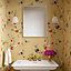 Hattie Lloyd Home - Bee Bloom Wallpaper - Gold - Sample