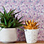 Hattie Lloyd Home - Free to Fly Wallpaper - Lilac Butterflies - Roll