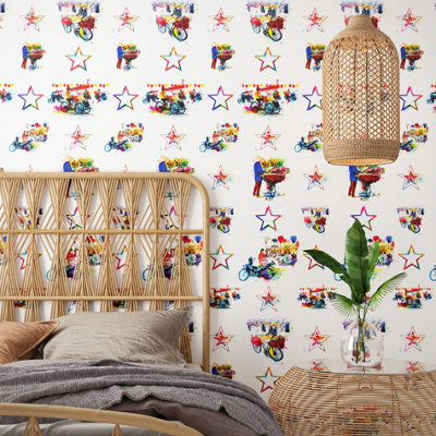 Hattie Lloyd Home - Hanoi Hustle Wallpaper - Vibrant City - Roll