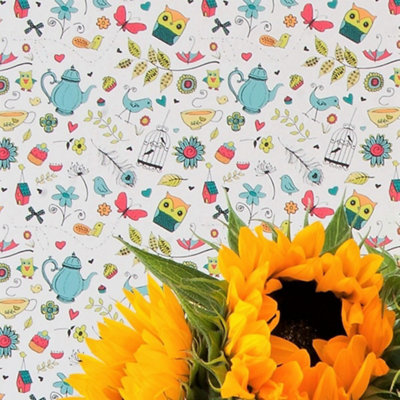 Hattie Lloyd Home - Tea at Hattie's Wallpaper - Brightest Summer - Roll