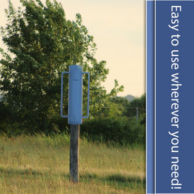 Hausen Heavy Duty Garden Fence Post Driver Wacker 17cm Farm Fencing ...