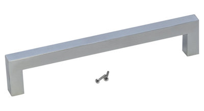 Hausen S/S Furniture Handle 12x12mm - 192mm