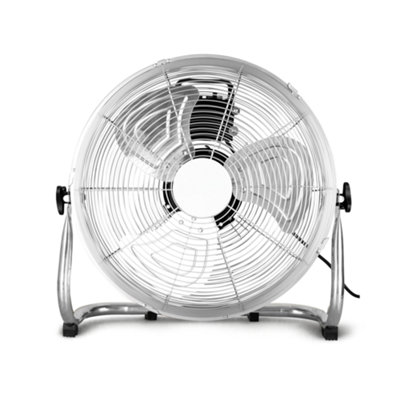 HAUSOWN 20 Inch, Silent Steel Fan, 3-Speed, High Power, Adjustable Head ...