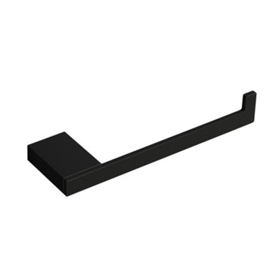 Havana Black Modern Toilet Roll Holder