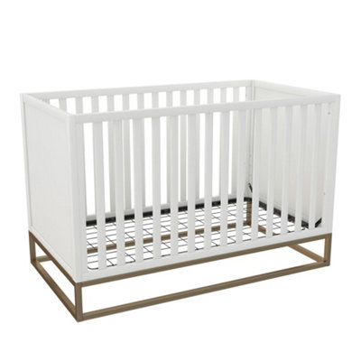 Haven Convertible Cotbed White