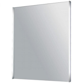 Haven LED Illuminated Bathroom Mirror with Demister, (H)700mm (W)500mm