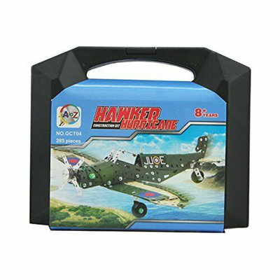 Hawker Hurricane Aircraft Construction Model Kit 285 Piece Stainless ...