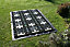 Hawklok 6x4 Plastic Garden Shed Base Kit With Weed Membrane & Clips No Pea Shingle Required