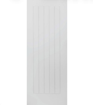 Hawthorne Arden Internal White Primed Cottage Door - 35mm x 1981mm x 686mm - 10 Year Guarantee