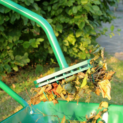 Haxnicks Leaf Picker 34cm Powder Coated Steel Lightweight Ergonomic ...