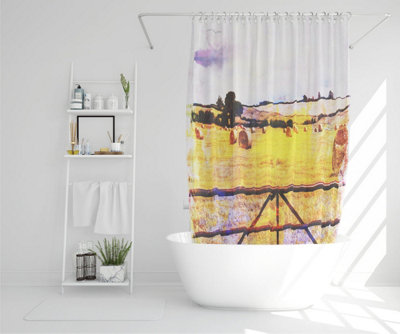Hay bale (Shower Curtain) / Default Title Price Comparisons | Compare The Build