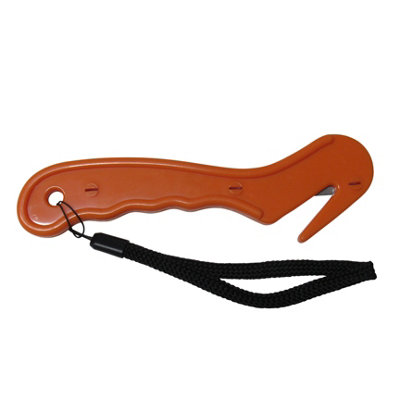 Hay Net Safety Cutter Orange (Horse Straw Stable Round Bale Blade Hook)