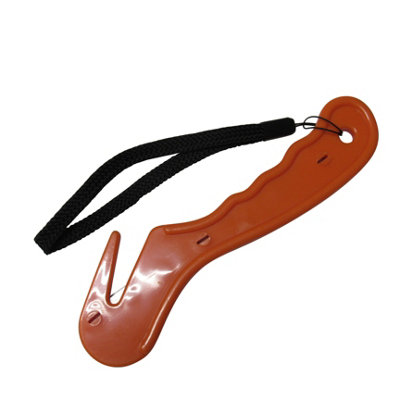 Hay Net Safety Cutter Orange (Horse Straw Stable Round Bale Blade Hook)