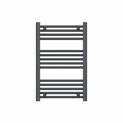Haze Grey Straight Ladder Heated Towel Rail (H)770x(W)500