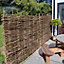 Hazel Hurdle Fence Panel Premium Weave 6ft x 1ft