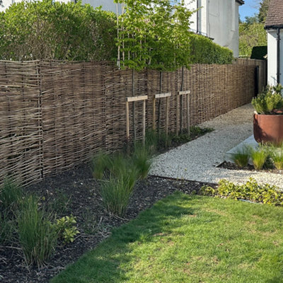Hazel Hurdle Fence Panel Premium Weave 6ft x 4ft - 3