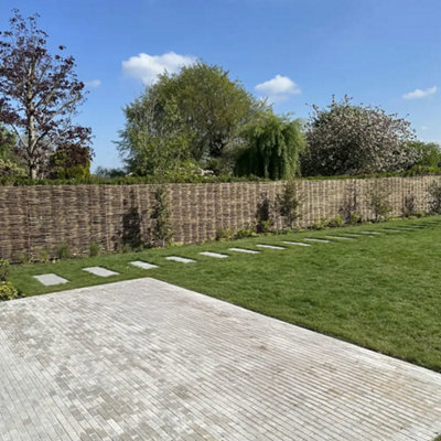 Hazel Hurdle Fence Panel Premium Weave 6ft x 5ft - 4