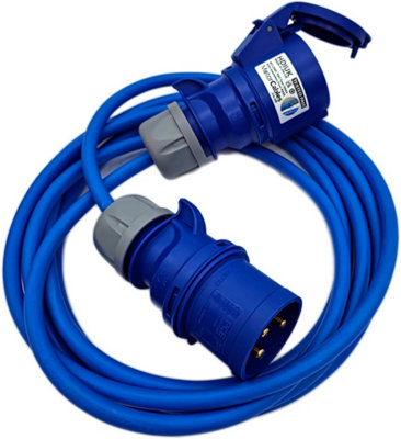 HDIUK - UK Made 5 Metres CEE 32 Amp Extension Lead Cable