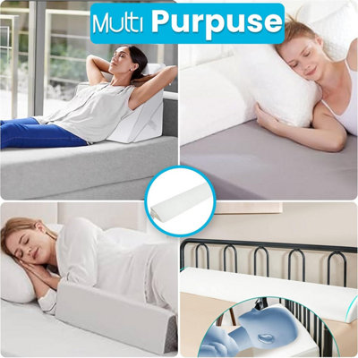 Headboard Gap Filler Pillow Bed Guard Wedge Mattress Wedge Pillow