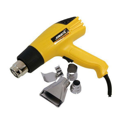 HEAT GUN 2000W HOT AIR PAINT WALLPAPER STRIPPER CT3098 REMOVER & 4 NOZZLES