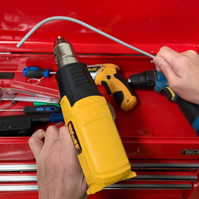 Heat Gun Wolf 2000w Adjustable Temperature with Attachments - 5