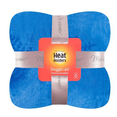 Heat Holders Blanket Royal Blue One Size DIY at B Q