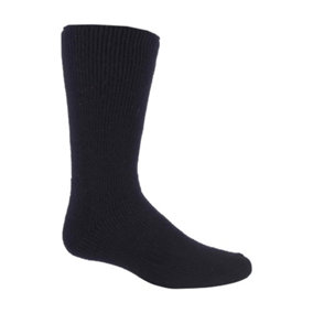 Heat Holders - Mens 2.7 TOG Short Wool Socks 6-11 Black