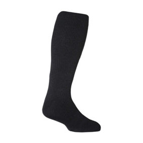Heat Holders - Mens Extra Long Thermal Knee High Socks 6-11 Blue