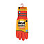 Heat Holders - Mens Hi-Vis Reflective Outdoor Thermal Gloves S/M Orange