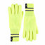 Heat Holders - Mens Hi-Vis Reflective Outdoor Thermal Gloves S/M Yellow