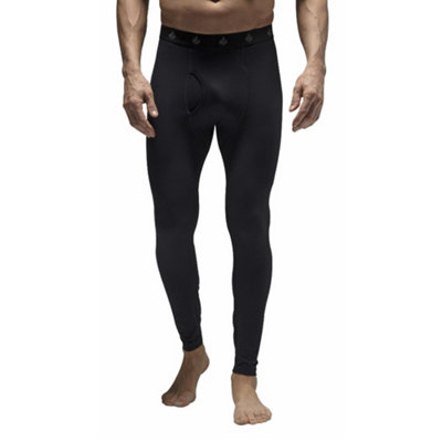 Heat Holders - Mens Lightweight Thermal Long John Bottoms M Black