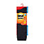 Heat Holders - Mens Long 2.7 TOG Knee High Wool Socks 6-11 Grey