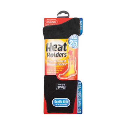 Heat Holders - Mens Original Thermal Socks 12-14 Black