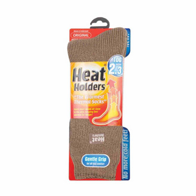Heat Holders - Mens Original Thermal Socks 6-11 Grey