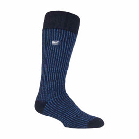 Heat Holders - Mens Thermal Boot Socks 6-11 Blue