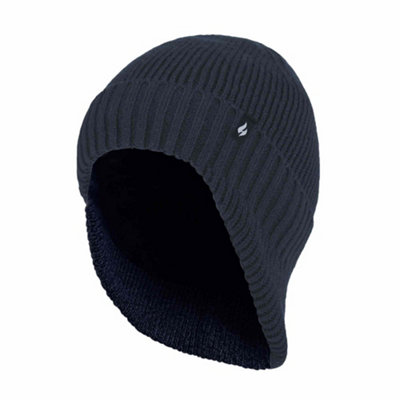 Heat Holders - Thermal Expedition Hat with Drop Neck Blue