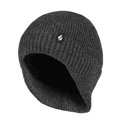 Heat Holders - Thermal Expedition Hat with Drop Neck Grey