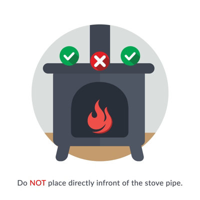 Heat Powered 3 Blade Stove Fan - 5
