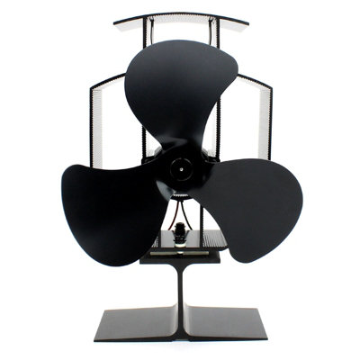 Heat Powered 3 Blade Stove Fan - 8
