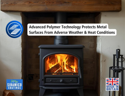 Heat Proof BBQ, Chiminea, Smoker & Stove Paint - High Temperature Paint ...