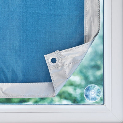 Heat Reflective Window Screen - Easy to Fit Polyester Blackout Window ...