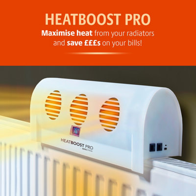 HeatBoost Pro Radiator Fan Heat Circulator with Auto Mode ...