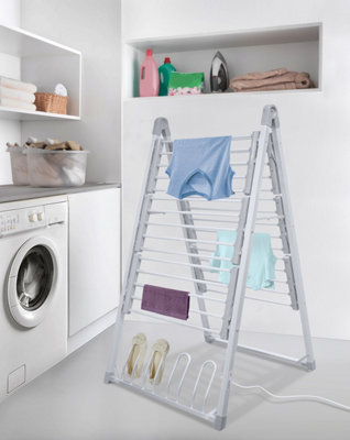 Heated Electric Air Dryer Tier with Shoe Rack Energy Saving