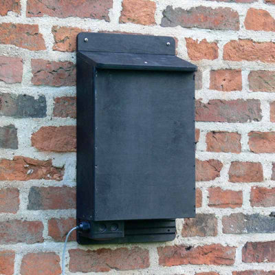 Heated Roost Maternity Bat Box - Plywood/Ceramic/ABS Plastic - L13 x W26 x H49 cm