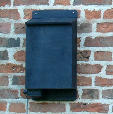 Heated Roost Maternity Bat Box - Plywood/Ceramic/ABS Plastic - L13 x W26 x H49 cm
