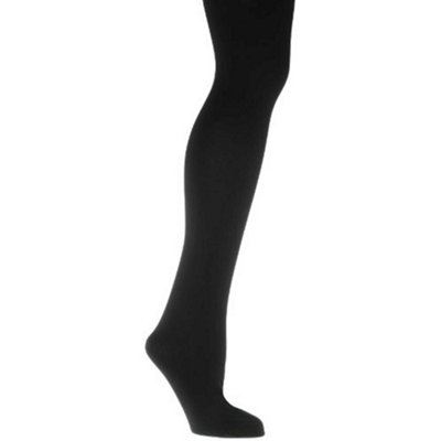 BNWT LADIES BLACK Clima Comfort Thermal Tights Size L 16/18 By