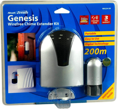 Heath Zenith Genesis Wirefree Chime Extender Kit - 200m Range Price Comparisons | Compare The Build