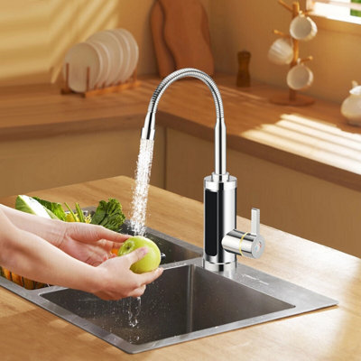 Heating Bathroom Fast Heater Water Kitchen Hot Instant Faucet Tap 360 ...