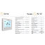 Heatmiser Neoair V3 Wireless Thermostat - Platinum Silver