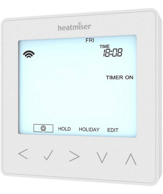 Heatmiser NeoStat-HW V2 Hot Water Programmer Glacier White